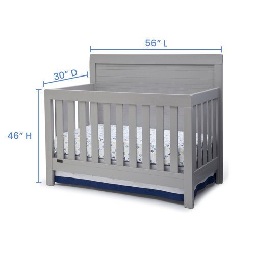 Simmons Kids Rowen SlumberTime 4in1 Convertible Crib & Reviews Wayfair